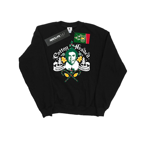 Elf Herr Headed Ninny Muggins Sweatshirt M Svart Black M