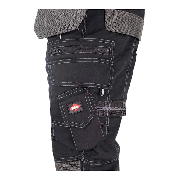 Lee Cooper Herr Reflekterande Cargo Byxor 38R Svart Black 38R