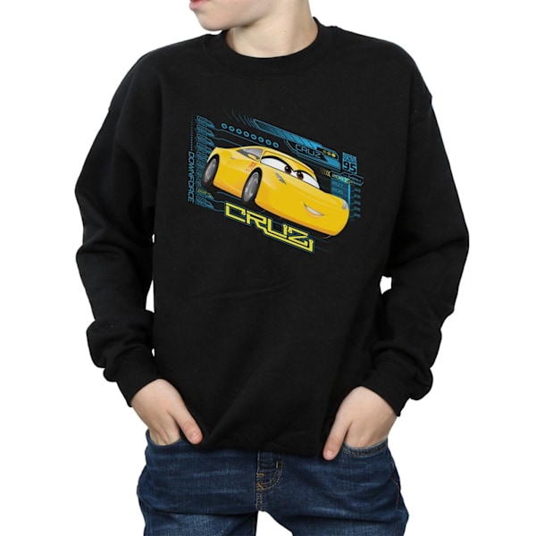 Disney Boys Cars Cruz Ramirez Sweatshirt 12-13 år Svart Black 12-13 Years