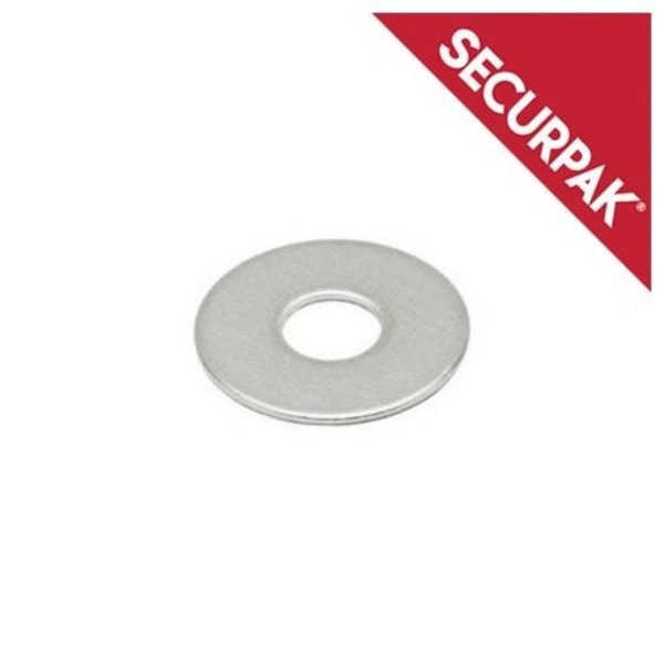 Securpak M6 Förzinkade Pennybrickor (10-pack) 32mm Silver Silver 32mm