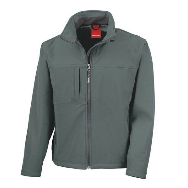 Result Classic Soft Shell-jacka för män, XL, grå Grey XL