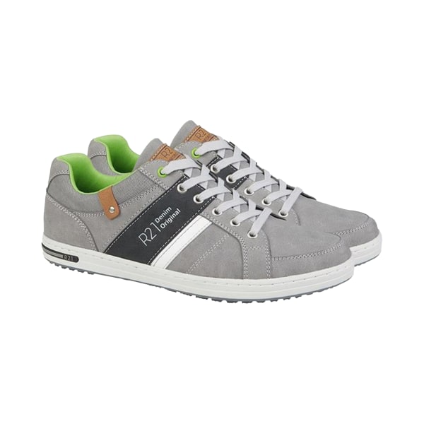 Route 21 Mens PU Casual Shoes 10 UK Grå Grey 10 UK