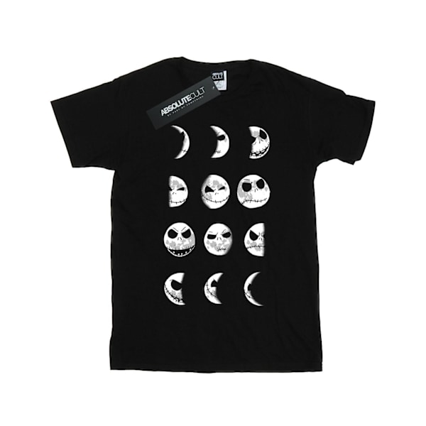 Disney Boys Nightmare Before Christmas Jack Moon T-shirt 9-11 år Black 9-11 Years