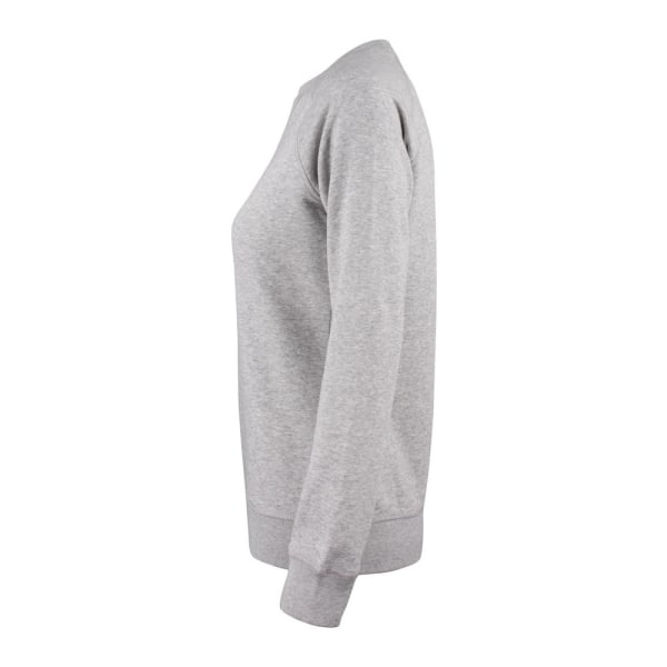 Clique Dam/Kvinnor Premium Rund Hals Sweatshirt XL Grå Melange Grey Melange XL