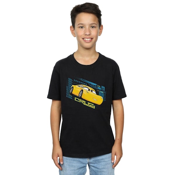 Disney Cars Cruz Ramirez T-shirt för pojkar 9-11 år Svart Black 9-11 Years