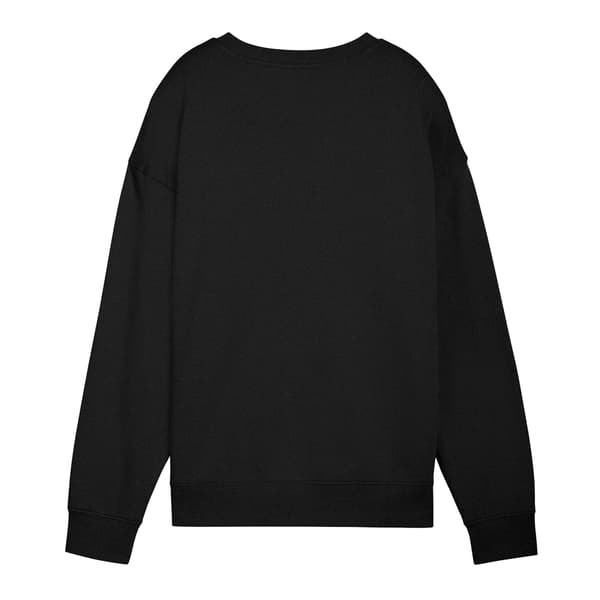 Puma Essentials Elevated Sweatshirt för dam, 10 UK, Puma Black Puma Black 10 UK