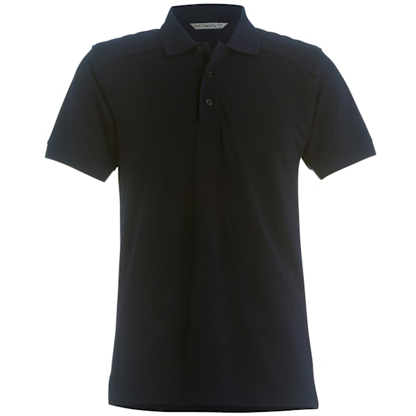 Kustom Kit Klassic Heavyweight Slim Fit Polo 2XL Marinblå Navy 2XL