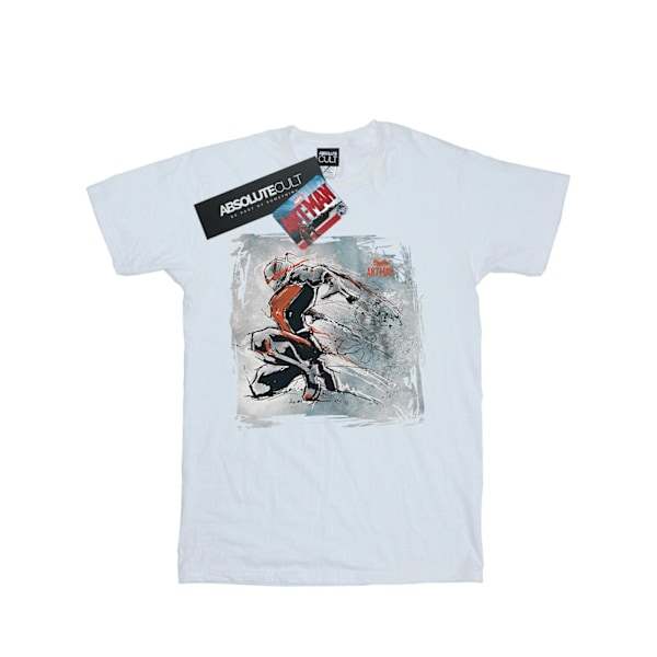 Marvel Boys Ant-Man Art Sketch T-shirt 12-13 år Vit White 12-13 Years