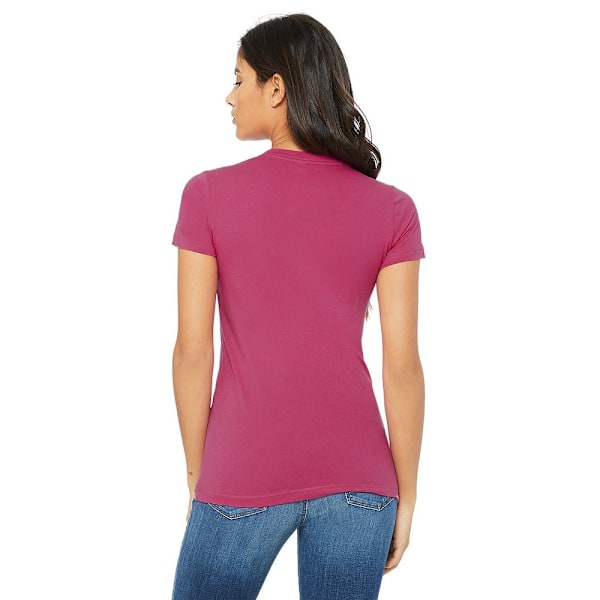 Bella + Canvas Dam/Damer The Favourite T-Shirt M Berry Berry M