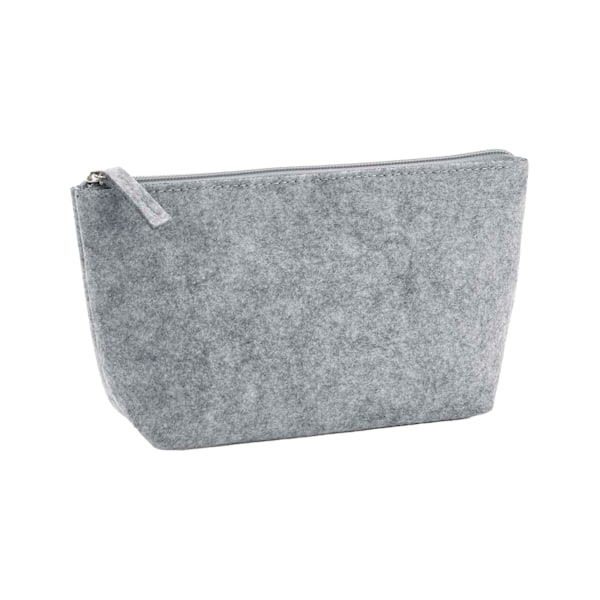 Bagbase Filtväska 19cm x 9cm x 18cm Grå Melange Grey Melange 19cm x 9cm x 18cm