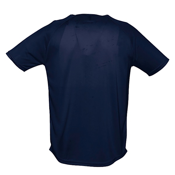 SOLS Herr Sporty Kortärmad Performance T-Shirt S French Navy French Navy S