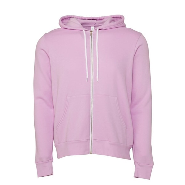 Bella + Canvas Unisex Vuxen Fleece Full Zip Hoodie XS Lila Lilac XS