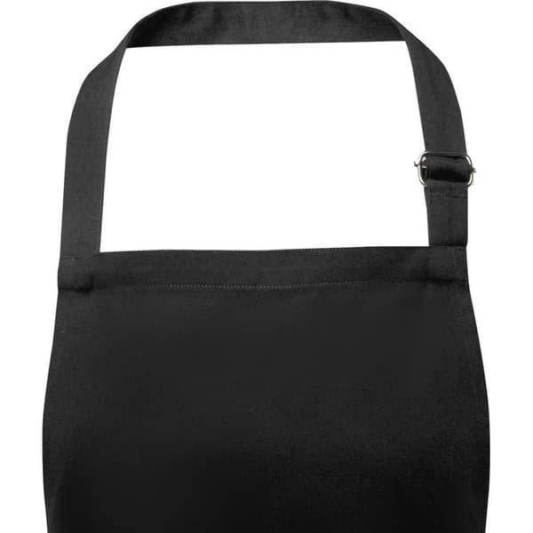 Unisex Andrea Justerbar Halsrem Förkläde En Storlek Solid Solid Black One Size