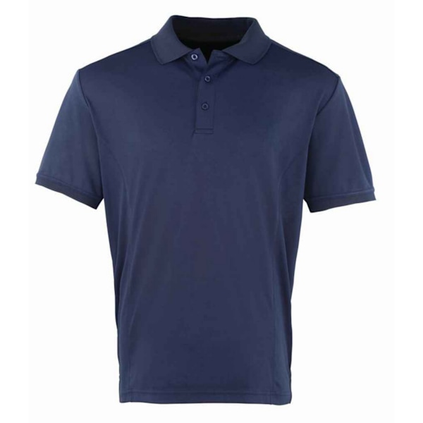 Premier Mens Coolchecker Pique Polo Shirt 3XL Marinblå Navy 3XL