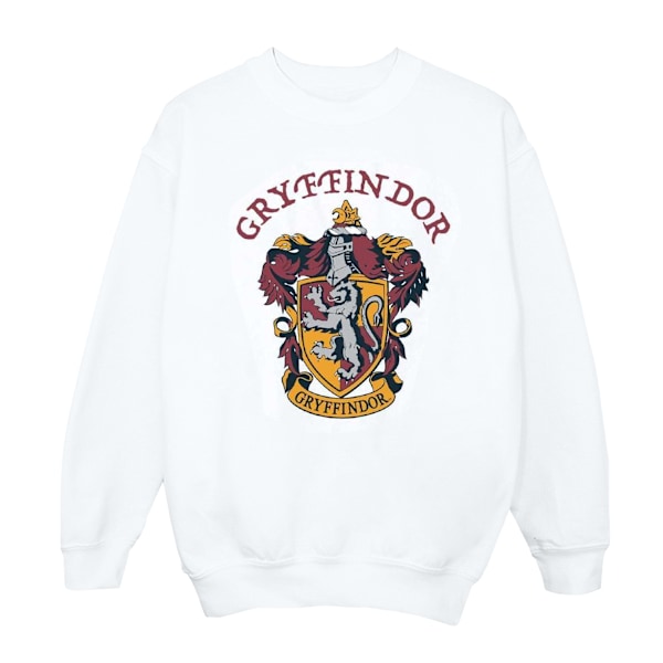 Harry Potter Pojkar Gryffindor Bomullströja 7-8 År Vit White 7-8 Years