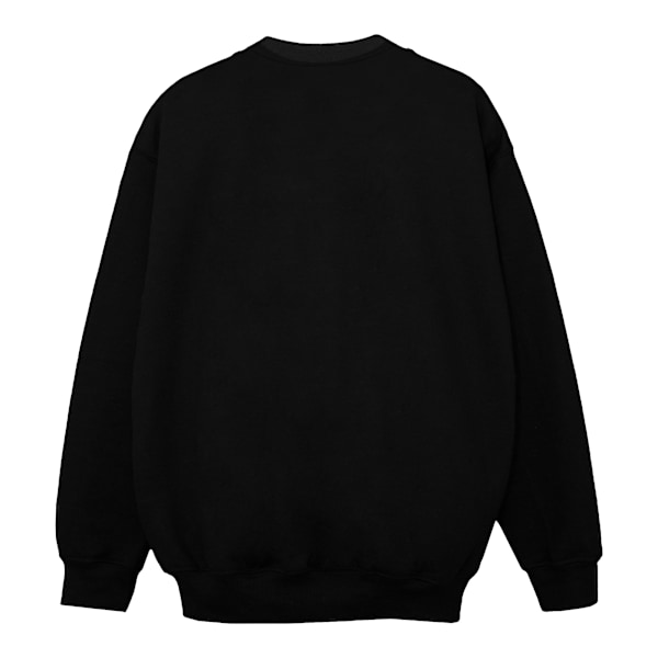 Friends Boys Marcel Brösttryck Sweatshirt 7-8 år Svart Black 7-8 Years