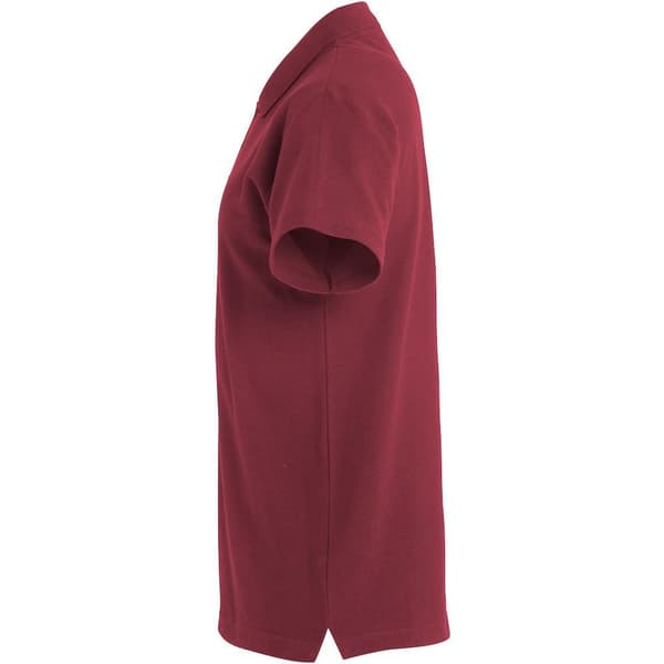 Clique Herr Basic Pikétröja 4XL Vinröd Burgundy 4XL