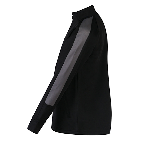 Finden & Hales Stickad Träningsoveralls Topp för Pojkar 7/8 År Black/Gunmetal 7/8 Years