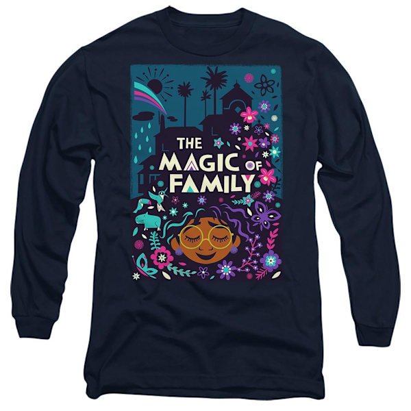 Encanto Unisex Vuxen The Magic Of Family T-Shirt L Marinblå Navy L