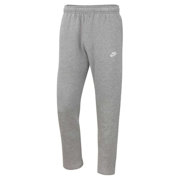 Nike Herr Club Broderad Logotyp Joggers S R Grå Grey S R
