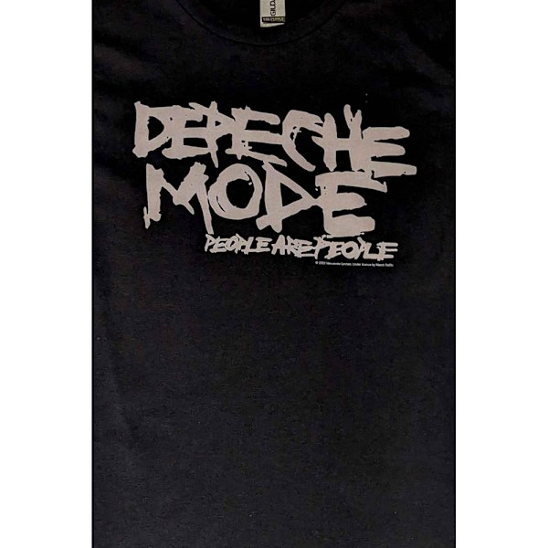 Depeche Mode Dam/Kvinnor People Are People T-shirt XXL Svart Black XXL