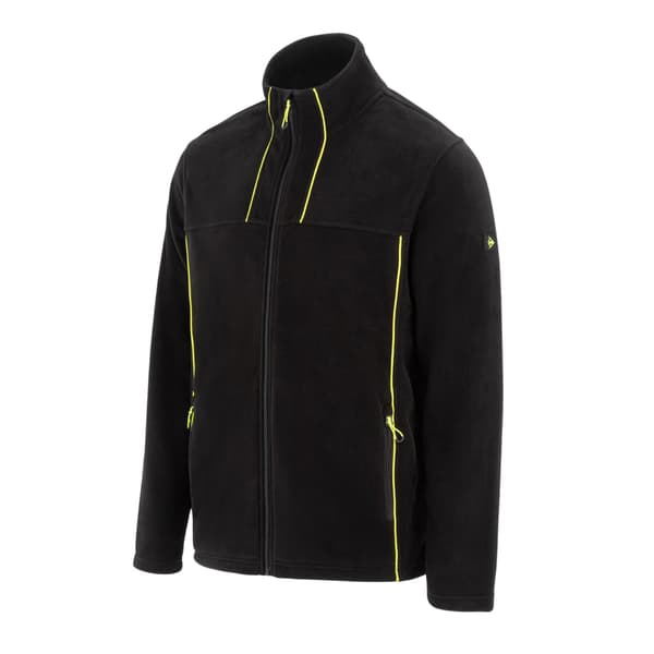 Dunlop Fleecejacka för män S Svart Black S