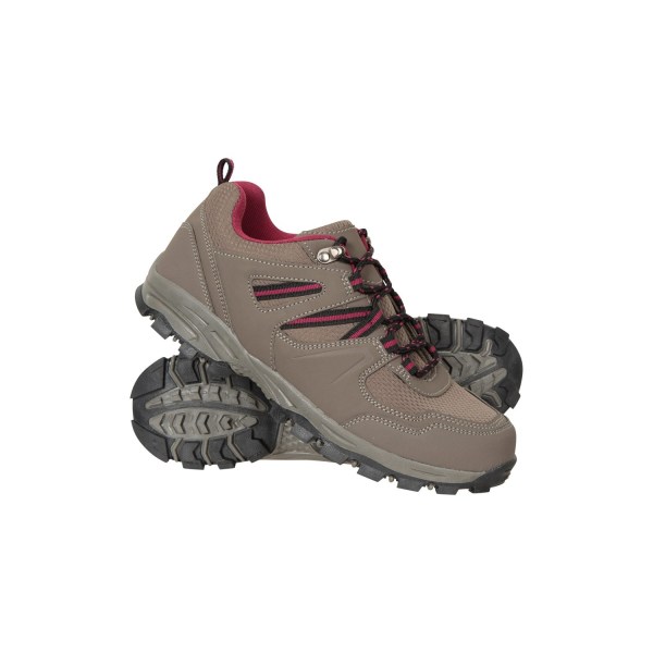 Mountain Warehouse Dam/Dam Mcleod Wide Walking Shoes 3 UK Brown 3 UK