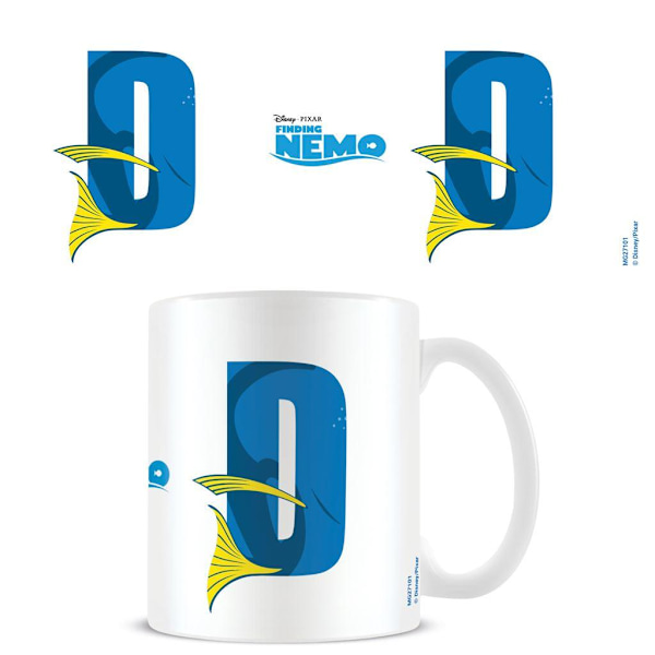 Finding Nemo D Bokstavsmugg En Storlek Vit/Blå White/Blue One Size