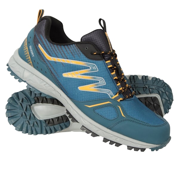 Mountain Warehouse Enhance Trail Vattentäta Löparskor för Herr Mustard 6 UK