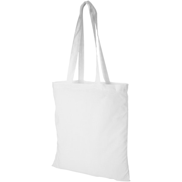 Bullet Madras Bomull Tote 38 x 42cm Vit White 38 x 42cm