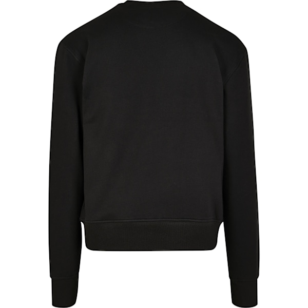 Bygg ditt varumärke Unisex Vuxna Premium Oversize Crew Neck Sweat Black L