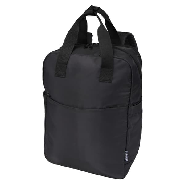 Floso Trip Aware 9L Laptop Ryggsäck One Size Solid Svart Solid Black One Size