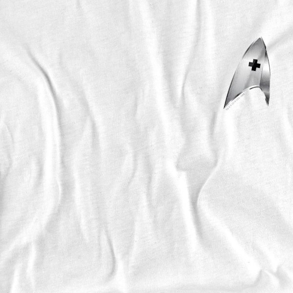Star Trek: Discovery Herr Medicinsk Badge T-Shirt XL Vit White XL