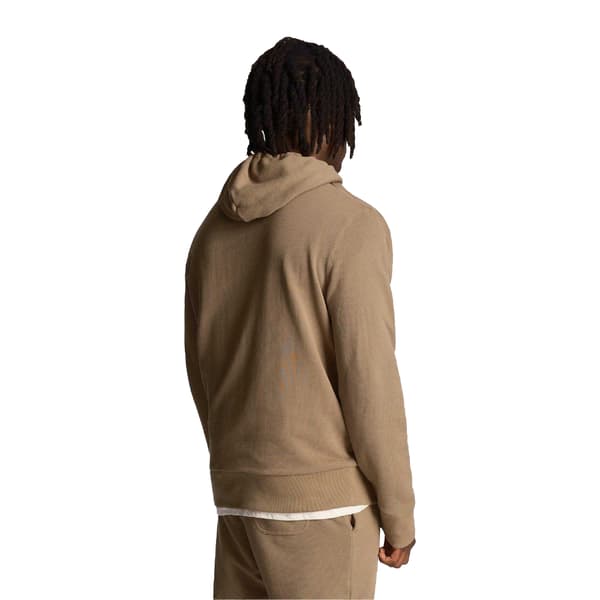 Lyle & Scott Herr Utility Loopback Hoodie L Beige Beige L