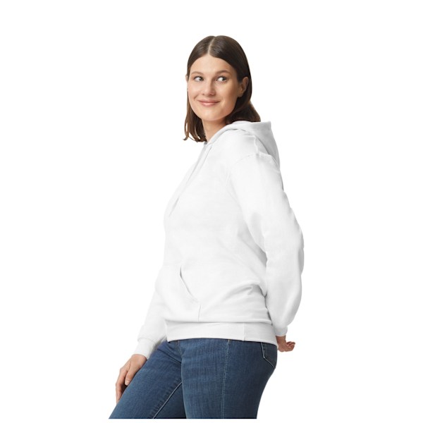 Gildan Unisex Adult Softstyle Hoodie XL Vit White XL