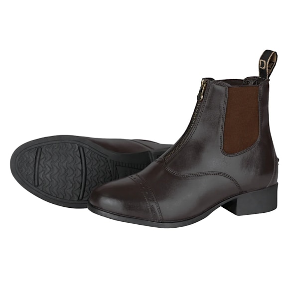 Dublin Unisex Vuxen Foundation II Dragkedja Läder Paddock Stövlar 11 Brown 11 UK