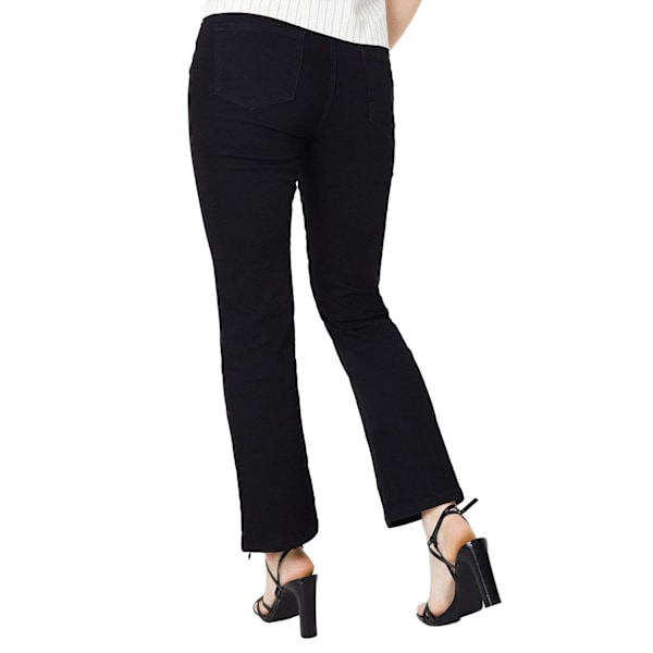 Dorothy Perkins Dam/Dam Comfort Stretch Bootcut Jeans 18 Black 18 UK R
