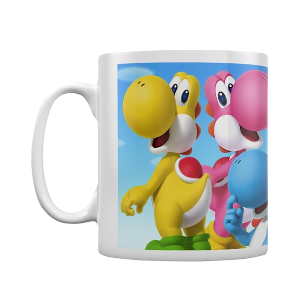 Super Mario Yoshi Mug En Storlek Flerfärgad Multicoloured One Size