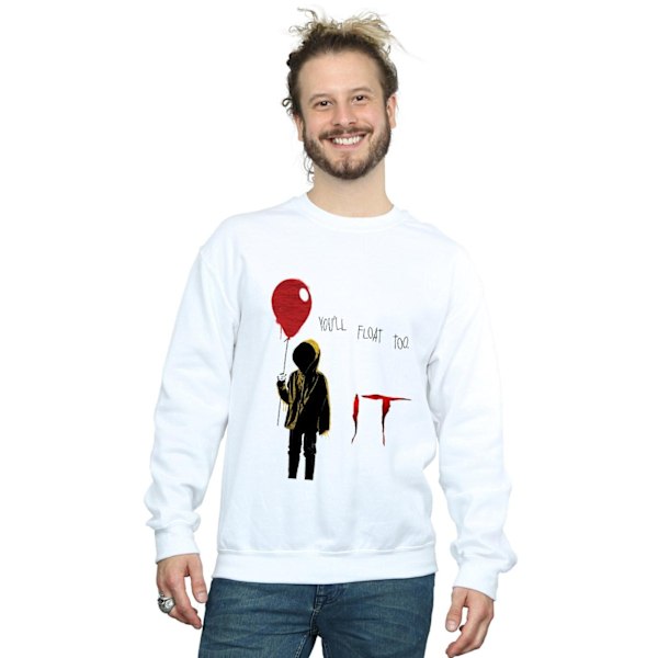 It Georgie Float Sweatshirt M Vit White M