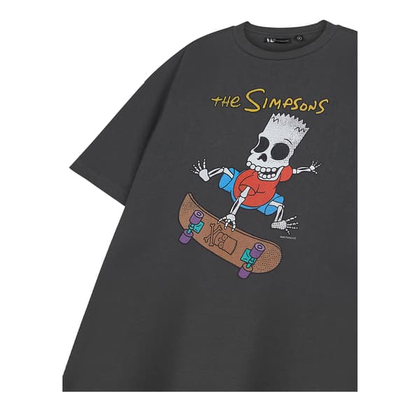 The Simpsons Herr Bart Halloween T-shirt 3XL Grå Grey 3XL