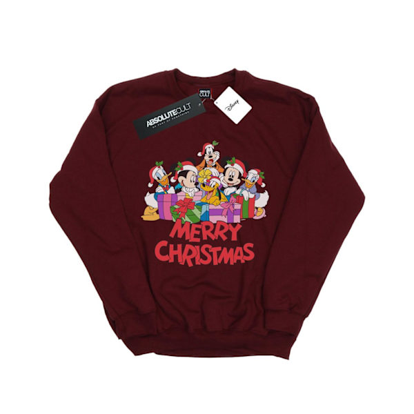 Disney Boys Mickey Mouse And Friends Jultröja 12-13 Burgundy 12-13 Years