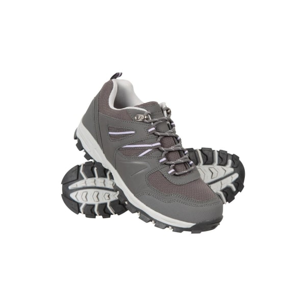Mountain Warehouse Dam/Dam Mcleod Wide Walking Shoes 4 UK Charcoal 4 UK