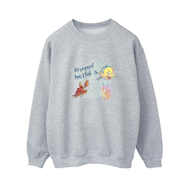 Disney Dam/Damer The Little Mermaid Club Sweatshirt XL Spor Sports Grey XL