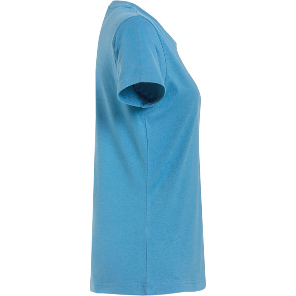 Clique Dam/Dam T-shirt Enfärgad M Turkos Turquoise M