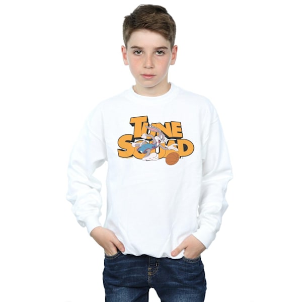 Space Jam: A New Legacy Boys Tune Squad Bugs Bunny Sweatshirt 7 White 7-8 Years