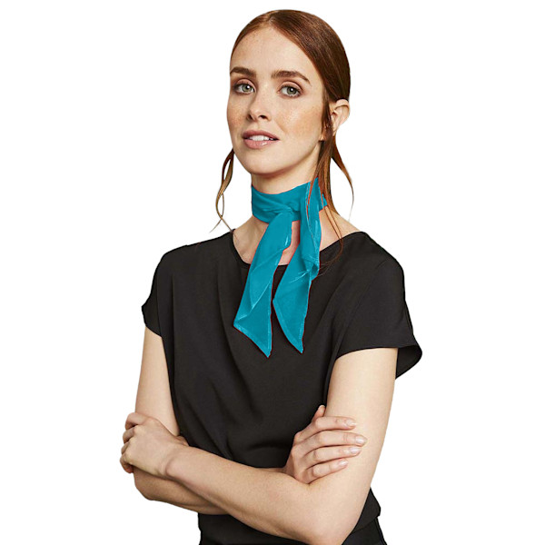 Premier Dam/Kvinna Chiffon Formell Scarf En Storlek Teal Teal One Size
