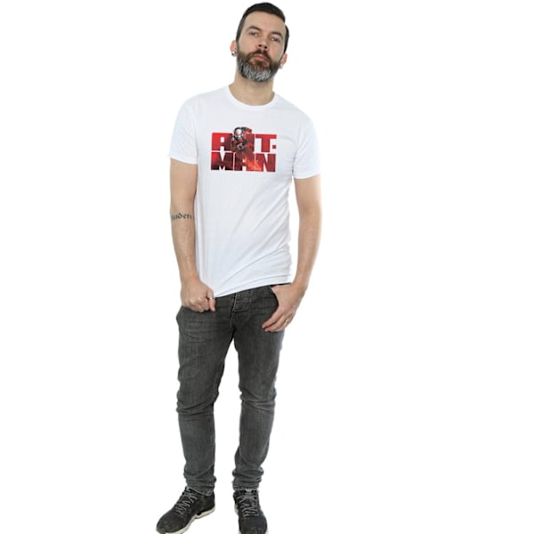 Marvel herr Ant-Man löpar T-shirt S vit White S