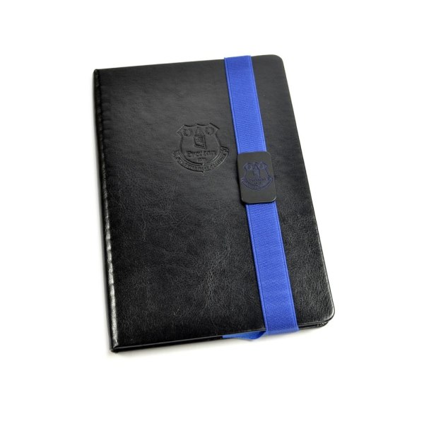 Everton FC Premium A5 Notebook A5 Svart/Royal Blue Black/Royal Blue A5