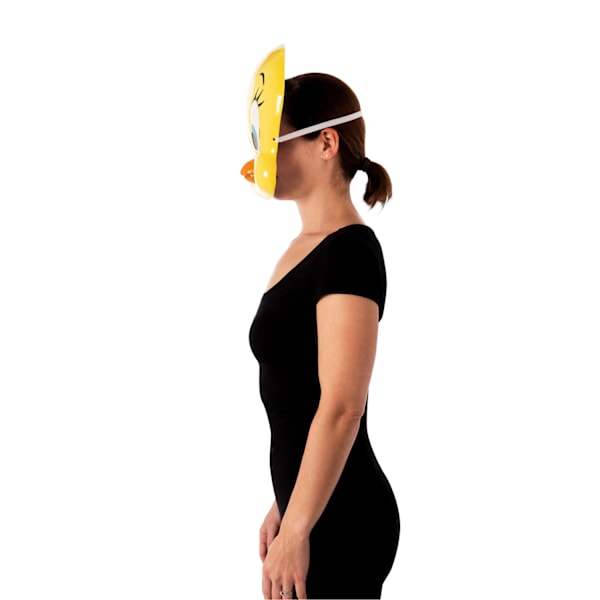 Space Jam Tweety Bird 1/2 Mask En Storlek Gul Yellow One Size