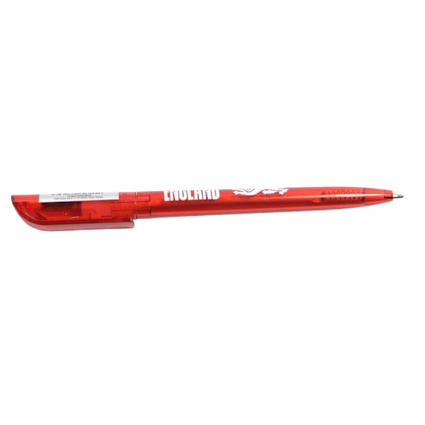 England FA Crest Retractable Pen (100-pack) One Size Clear/Röd Clear/Red/White One Size